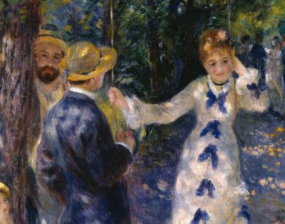 De Schommel door Pierre Auguste Renoir