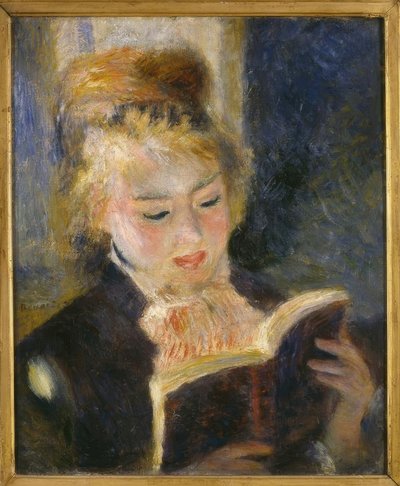 De lezeres door Pierre Auguste Renoir