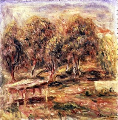 Landschap van de Midi door Pierre Auguste Renoir