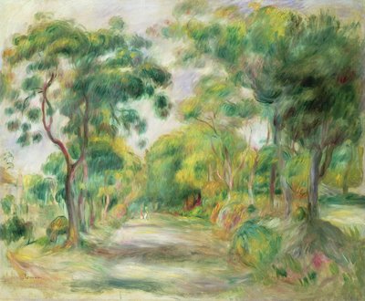 Landschap van de Midi door Pierre Auguste Renoir
