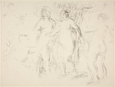 De baders door Pierre Auguste Renoir
