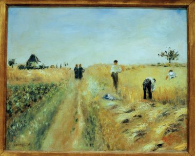 De maaiers door Pierre Auguste Renoir
