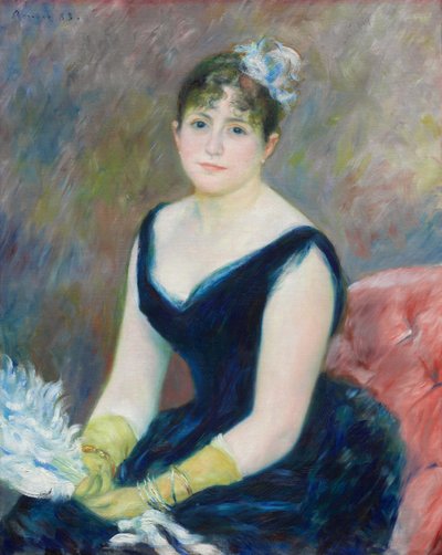 Mevrouw Léon Clapisson door Pierre Auguste Renoir
