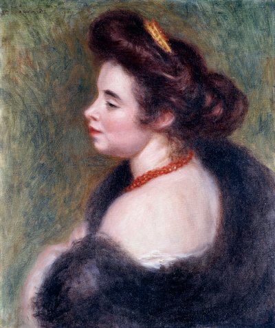 Madame Maurice Denis, 1904 door Pierre Auguste Renoir