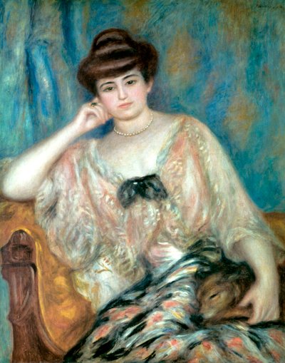 Misia Sert, 1904 door Pierre Auguste Renoir
