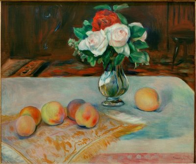 Stilleven door Pierre Auguste Renoir