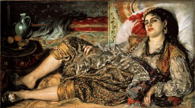 Odalisque door Pierre Auguste Renoir
