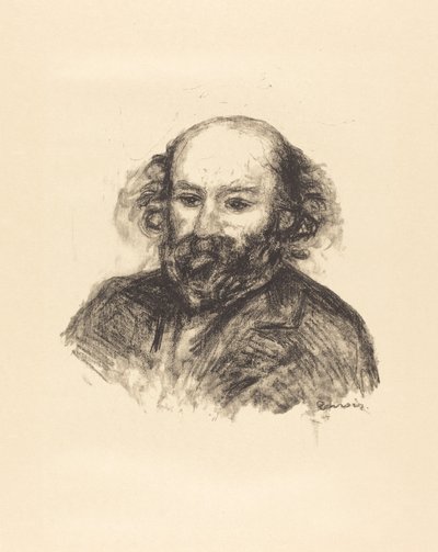 Paul Cézanne, 1902 door Pierre Auguste Renoir