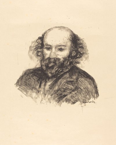 Paul Cézanne, 1902 door Pierre Auguste Renoir