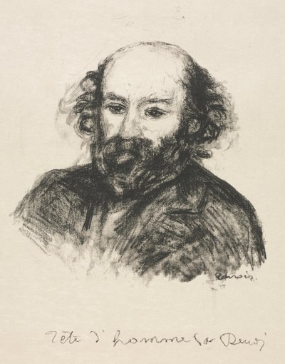 Paul Cézanne door Pierre Auguste Renoir