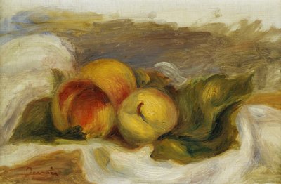 Perziken door Pierre Auguste Renoir