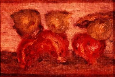 Granaatappels en Watermeloen door Pierre Auguste Renoir