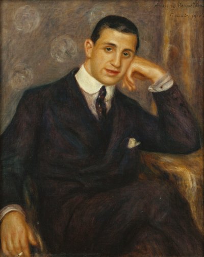 Portret van Henry Bernstein, 1910 door Pierre Auguste Renoir