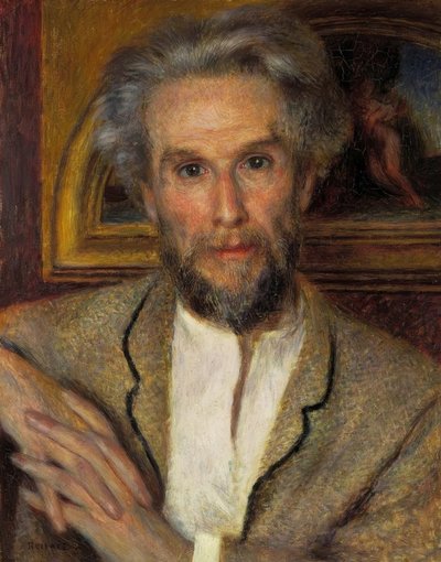 Portret van Chocquet door Pierre Auguste Renoir