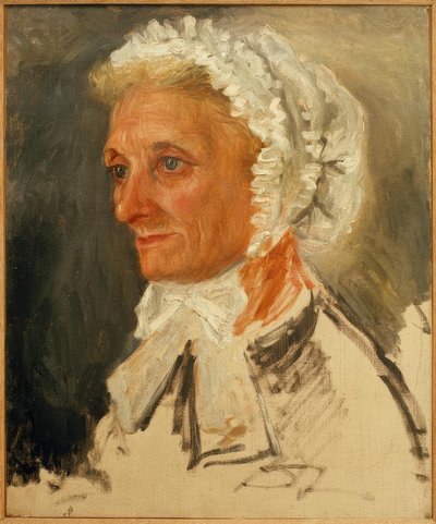 Portret van de Moeder van Renoir door Pierre Auguste Renoir