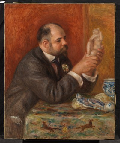 Portret van Ambroise Vollard door Pierre Auguste Renoir