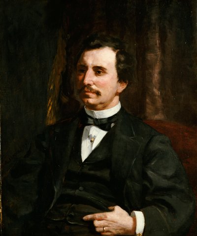 Portret van kolonel Barton Howard Jenks door Pierre Auguste Renoir