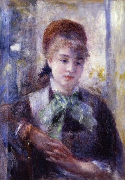 Portret van Nini Lopez door Pierre Auguste Renoir