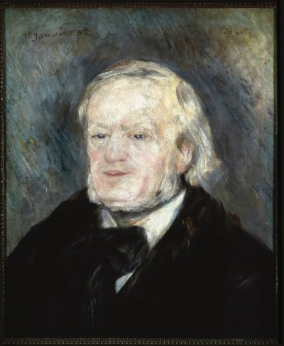 Portret van Richard Wagner door Pierre Auguste Renoir