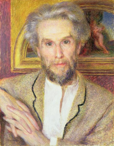 Portret van Victor Choquet door Pierre Auguste Renoir