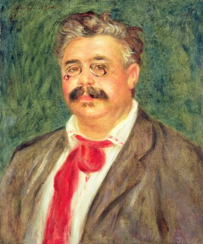 Portret van Wilhelm Muhlfeld, 1910 door Pierre Auguste Renoir