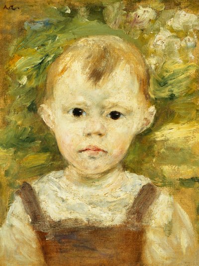 Portret van een Kleine Jongen door Pierre Auguste Renoir