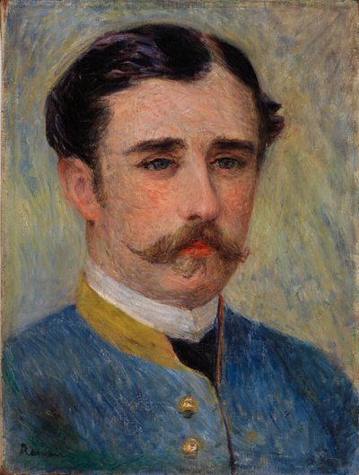 Portret van een man (Monsieur Charpentier) door Pierre Auguste Renoir