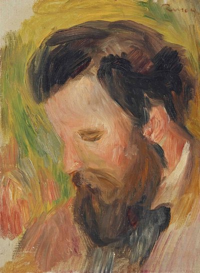 Portret van de componist Claude Terrasse 1867-1923, ca. 1897 door Pierre Auguste Renoir