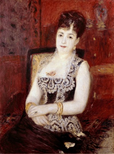 Portret van de Gravin van Pourtales door Pierre Auguste Renoir