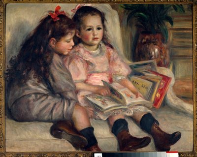 Portretten van kinderen door Pierre Auguste Renoir