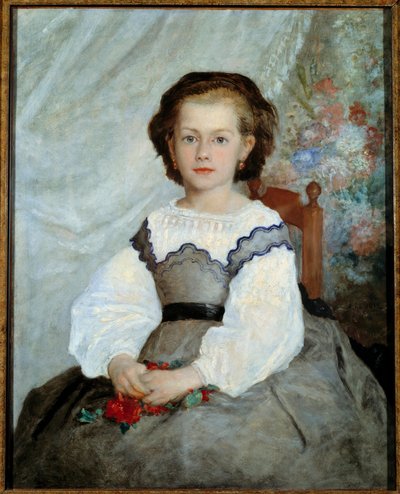 Romaine Lacaux door Pierre Auguste Renoir