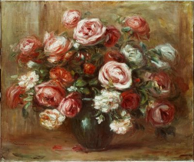 Rozenstilleven door Pierre Auguste Renoir