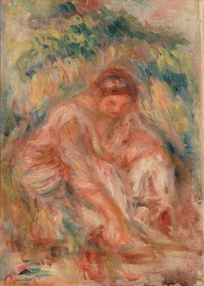 Schets van een vrouw door Pierre Auguste Renoir