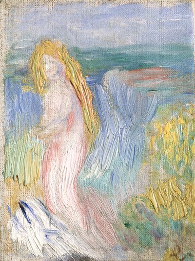 Kleine Studie voor een Naakt door Pierre Auguste Renoir