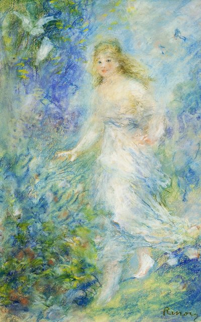 Lente door Pierre Auguste Renoir