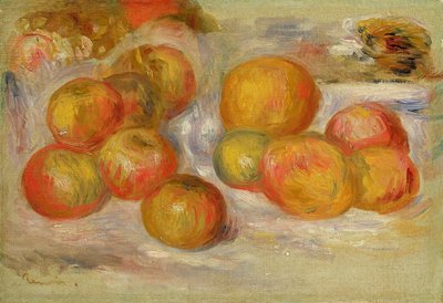 Stilleven met appels, ca. 1898 door Pierre Auguste Renoir