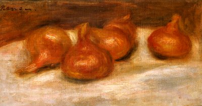 Stilleven met granaatappels door Pierre Auguste Renoir