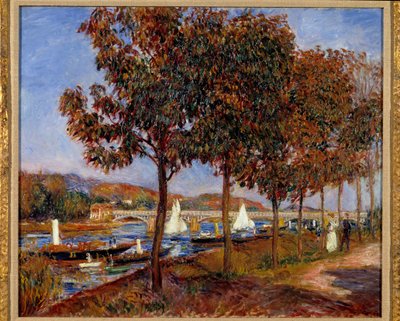 De Brug van Argenteuil door Pierre Auguste Renoir