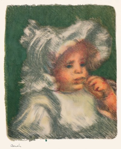 Het Kind met het Koekje, ca. 1898-1899, 1946 door Pierre Auguste Renoir