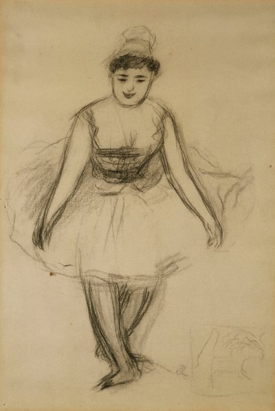 De zangeres Rosita Mauri door Pierre Auguste Renoir