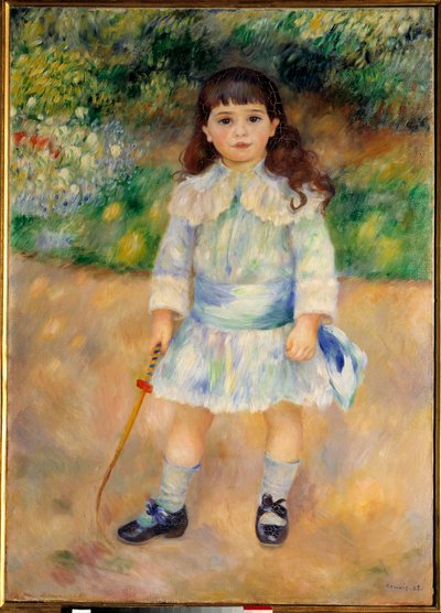 Het kind met de zweep door Pierre Auguste Renoir
