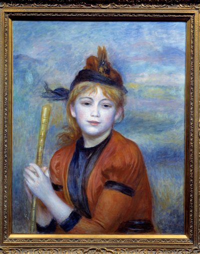 De wandelaar door Pierre Auguste Renoir
