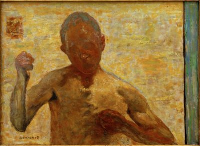 Zelfportret (De Bokser) door Pierre Bonnard