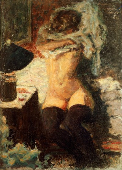 Zwarte kousen door Pierre Bonnard