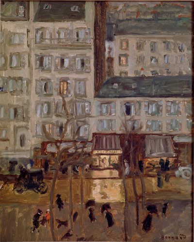 Boulevard de Clichy door Pierre Bonnard