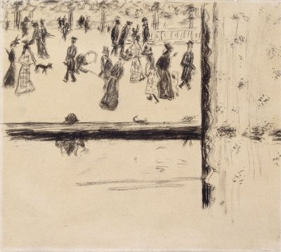 Boulevard des Batignolles, ca. 1896-8 door Pierre Bonnard