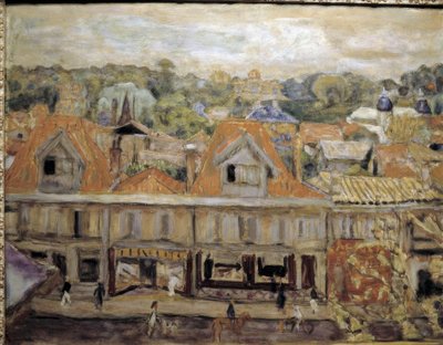 Straat van Arcachon door Pierre Bonnard
