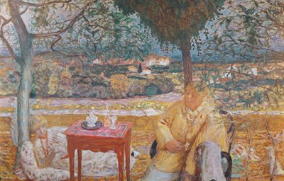 Gesprek in de Provence, ca. 1913-14 door Pierre Bonnard