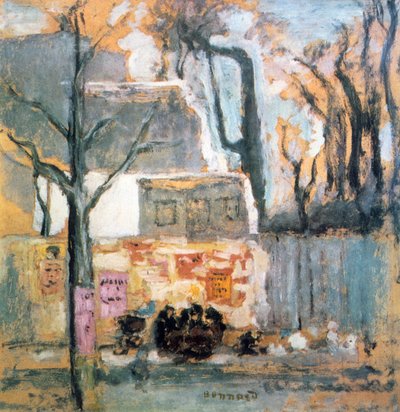 Hoek van Parijs, ca. 1905 door Pierre Bonnard
