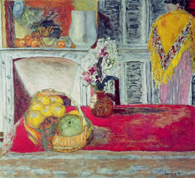 Hoek van de Eetkamer in Le Cannet, c.1932 door Pierre Bonnard